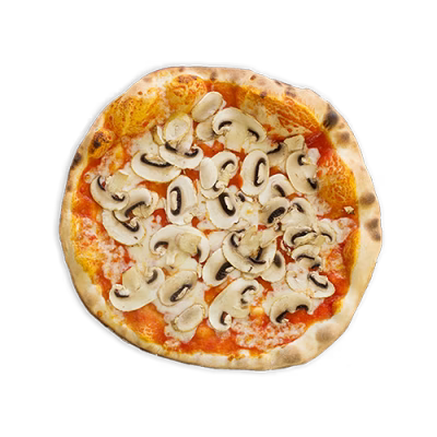 FUNGHI — Tomatensaus, Buffel mozzarella, Champignons